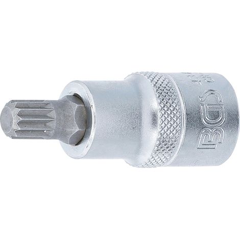 Punta de vaso entrada 12,5 mm (1/2") dentado múltiple interior (para XZN) M9 (1/2)