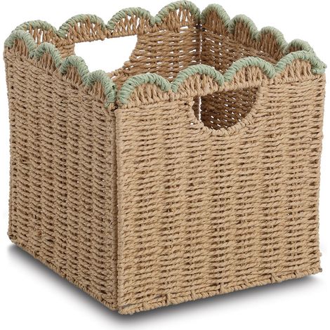Panier de rangement tressé ZELLER, 30 x 30 x 30 cm (1/5)