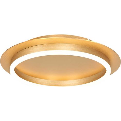 Plafoniera - oro - Ringlux - plastica metallo - Ø 32cm - LED - (1/4)