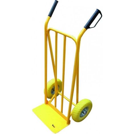 Carretillas Portacajas Vigor Modelo 26 Ruedas Completas de Espuma Pu