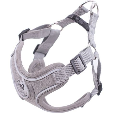 Harnais pour animaux Taille M Facile à mettre enlever Design réfléchissant Convient aux petits chiens pour la marche et la course (1/3)