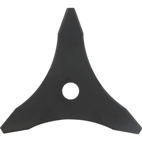 JARDIN PRATIQUE Lame professionnelle 3 dents - Adaptable pour débroussailleuse - Coupe de 255 mm - Alésage 25,4 mm - Épaisseur 3 mm