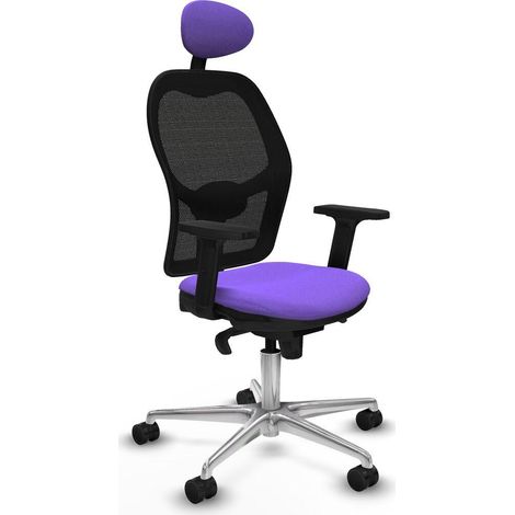 Piqueras y Crespo Jorquera Sedia da ufficio lilla confortevole (1/3)