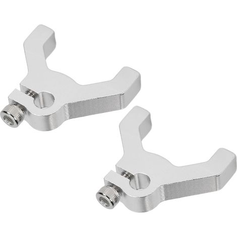 2-teilige Doppelmontagehalterung, einseitige Doppelpfosten-Aluminiumklemme für DIY-Roboter, Rohrschelle 3400-0032-0006 (1/5)