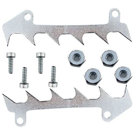 Alovez - 2X Griffe Coupe pour Stihl 017 018 021 023 025 MS170 MS180 MS210 MS230 MS250 Tronçonneuse remplacer 1123 664 0501 et Écrou (1/4)