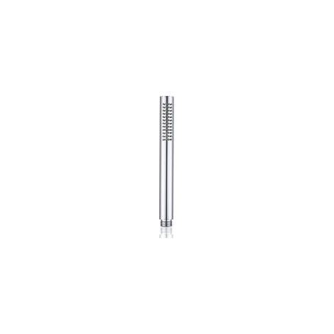 Douchette à main en laiton, anticalcaire, haute pression, style L argenté avec finition chromée Pour une douche agréable et durable (1/5)