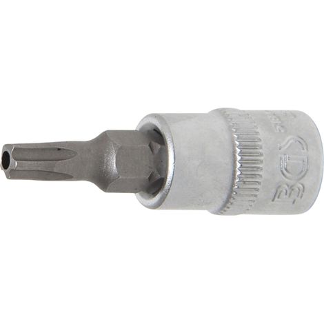 Chiave a bussola  6,3 mm (1/4")  profilo a TS (per Torx Plus ) con alesatura TS25 (1/2)