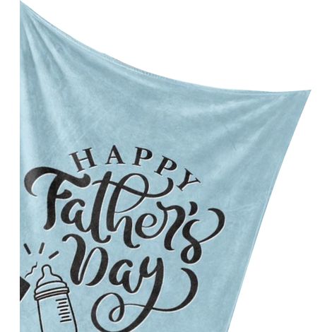 Couverture personnalisée BL286-1, 100x120 cm, jeté de lit sur mesure, plaide douce en microfibre, taille compacte idéale pour canapé ou voyage. (1/3)