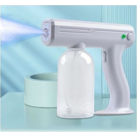 Pulvérisateur à Vapeur désinfectant, 800 ML Nano atomiseur Portable Rechargeable de avec brumisateur réglable à Faible Bruit pour la Maison, Le Bureau, l'école ou Le Jardin (800ml)20.5x7x18cm (1/5)