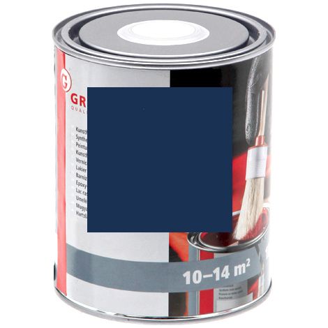 Vernis à peinture bleu cobalt RAL 5013 WILCKENS NOPOLUX GRANIT Bidon de 1 l