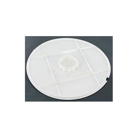 122110265/0 - Enjoliveur de roue AR blanc pour tondeuse Castelgarden / GGP / Stiga