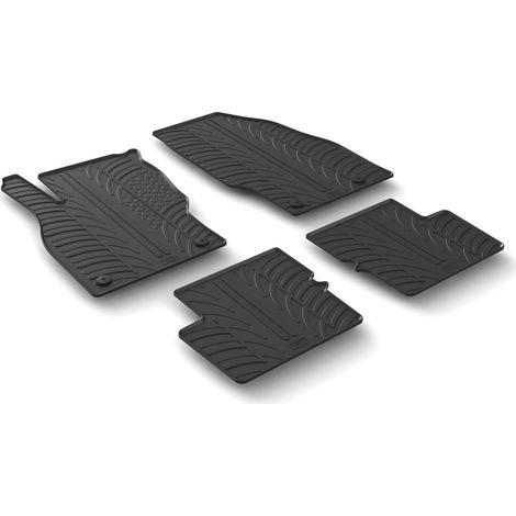 Set tappeti su misura in gomma - compatibile per Opel Corsa E 3p (12/1408/19) - Opel Corsa E 5p (12/1408/19)