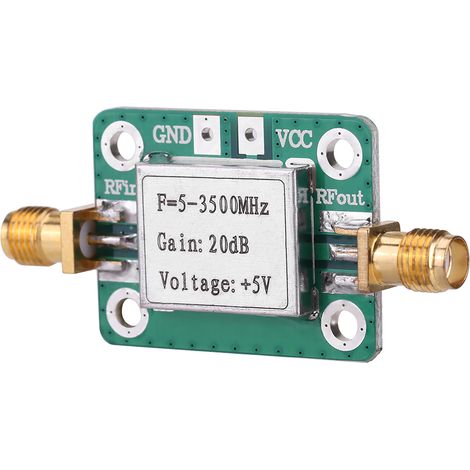 LNA 5–3500 MHz, 20 dB Verstärkung, Breitband-Rauschanker mit abgeschirmtem Gehäuse (1/5)