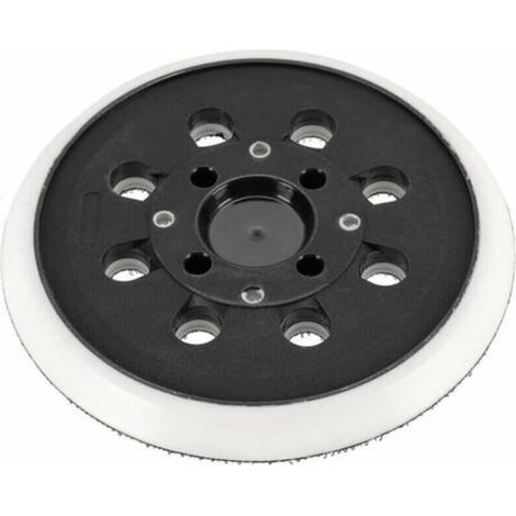 Patin de ponçage auto agrippant 125 mm compatible avec Bosch PEX 300 AE 400 AE 4000 AE 125 mm,Ponceuse Excentrique par Poweka (1/5)
