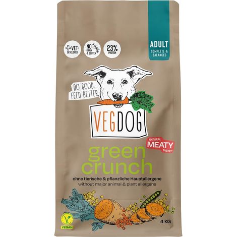Nourriture sèche hypoallergénique 4 kg Pour chiens adultes Sans gluten céréales et soja Aliment complet pour les personnes allergiques avec protéines de pois (1/5)