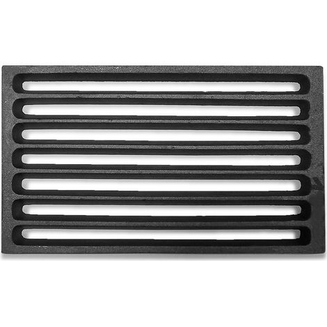 Grille à cendres pour poêles à cheminée Pallas Back – fonte – dimensions 235 x 138 x 12 mm – montage ultra-rapide – compatible avec modèles Austroflamm – Kaminxpert