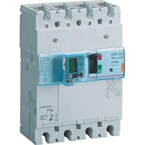 Interruttore automatico elettronico DPX³ 25 misura + differenziale 4P 16 A - LEG420487