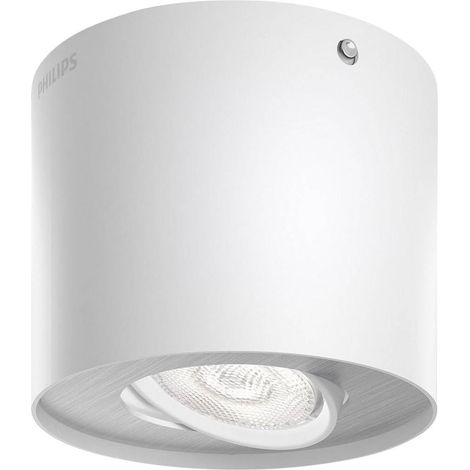 Philips myLiving - Spot, diamètre 10 cm, 2700 K, 4,5 W, intensité variable, noir 915004934801 (1/5)