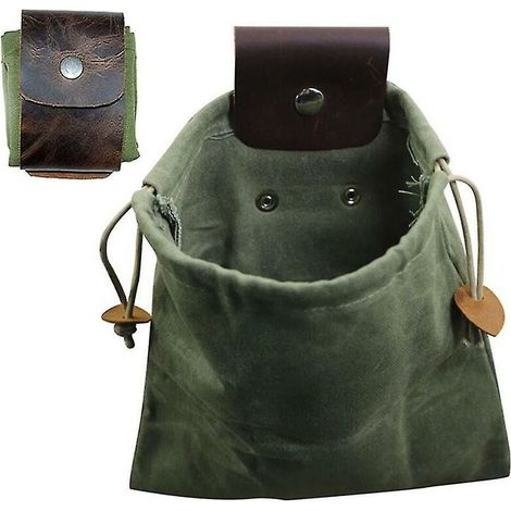 MINE Pochette de recherche de nourriture, sac de cueillette de fruits de jardin, sac de recherche de nourriture, vert (1/4)