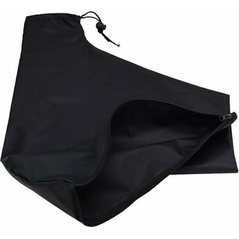 Sac souffleur de feuilles avec fermeture à glissière Sac de remplacement pour souffleur de feuilles 17 x 24 pouces-420 Oxford tissu (1/5)