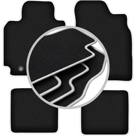 Tapis de sol Carlux argentés pour : Toyota RAV4 II 3 portes avant restylage (2000-2003) (1/5)