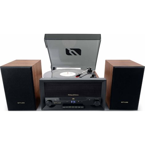 minisistema negro con bluetooth - MT120MB - Muse -