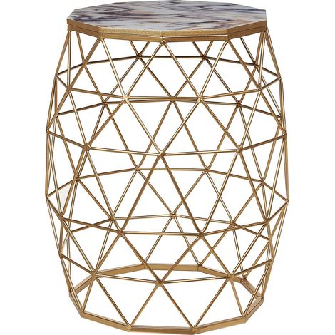 Beistelltisch HALSEY Gold