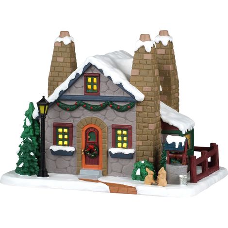 Piney Grove Cottage - LEMAX COD. 65563 adattatore (4.5 V) incluso (1/2)
