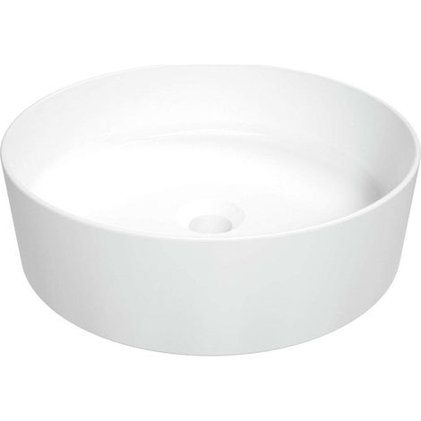 Lavabo rotondo Deante bianco ceramica 476x457x193 mm