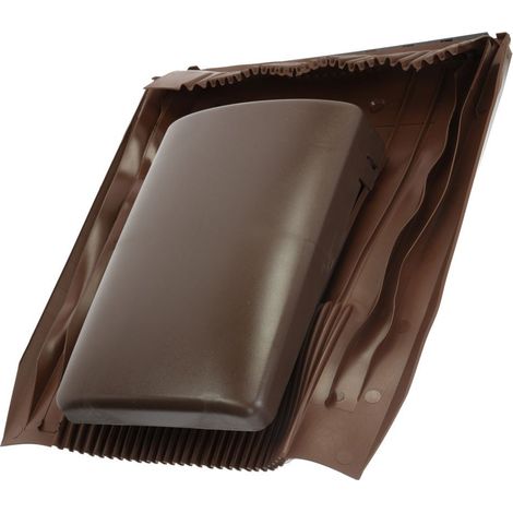 Tuile de ventilation plate universelle Klöber® Venduct DN 100 brun