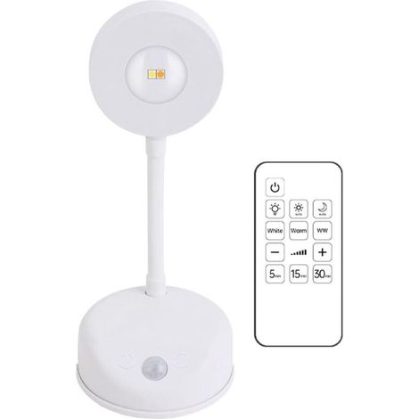 Cat's Eye Motion Sensor Light Bulb, 2200mAh, Battery Operated, 3 Colors and Adjustable Intensity, 360° Rotation, Projector Lamp for Painting. (1/4)
