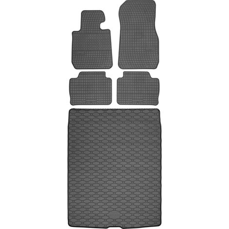 Juego de alfombrillas de goma para coche y alfombrilla para maletero para BMW Serie 3 F30 Sedán (2013-2019). (1/5)