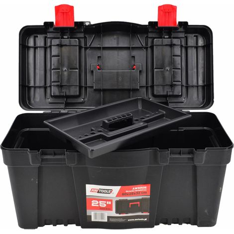 Cassetta portautensili Awtools da 25" con organizer, dimensioni 60x28x32 cm (1/2)