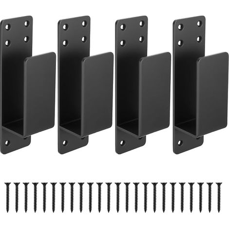 Support Barricade Porte en U Plat 2x4 (1/5)