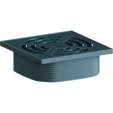Dallmer DallDrain Pure Aufsatz 120x120mm, Graublau, 518224 (1/3)