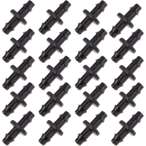 Irrigation de Pelouse 4/7mm Raccord Connecteur Goutte à Goutte,100 Pièces (1/5)
