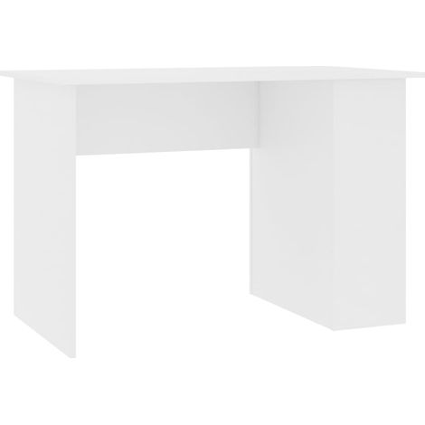 800576 Desk White 110x60x73 cm Engineered Wood vidaXL (1/5)
