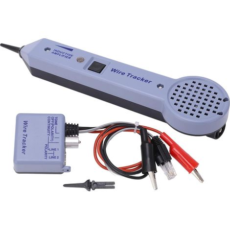 Tester per cavi di rete, 200EP, rilevatore di cavi ad alta precisione con volume regolabile e kit Probe Tone per cavi telefonici, Internet, video, dati e comunicazioni (1/5)