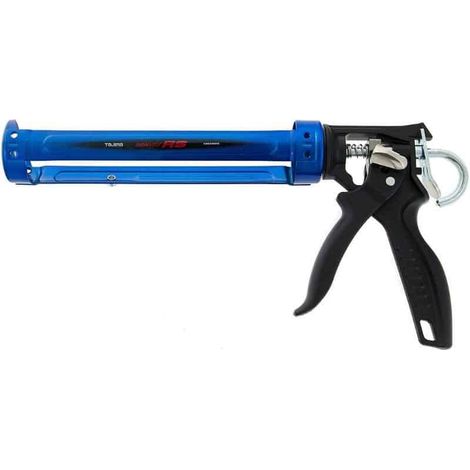 Tajima – Pistolet extrudeur pour cartouches mastic 310ml – Force d’extrusion réglable 8:1 à 16:1 – Corps extra long tournant 360° (1/6)