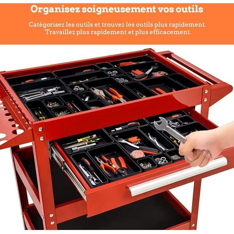 Lot de 45 Boîtes Caisse a Outil Organisateur Tiroir en Plastique, pour Vis, Bricolage, Servante d'Atelier, Rangement et Organisation de Etabli, Atelier, Garage (1/5)