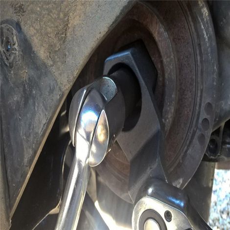Clé de dépose de poulie vilebrequin 50mm, outil en acier robuste, remplacement efficace pour Acura (1/5)