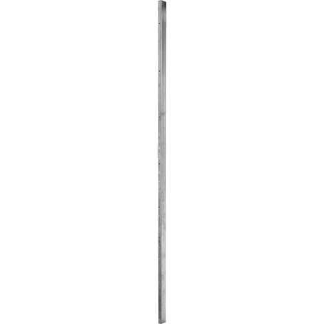 Pfosten f.Dekor-Sichtsch.-Wand L 2400 mm, verz., z.Einbet.