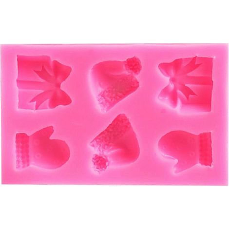 3D-Silikonform für Fondanttorten, Cupcakes, Süßigkeiten und mehr
