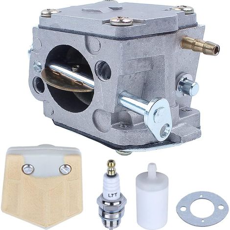 Kit de filtre à air pour carburateur, pour tronçonneuse Husqvarna 61 66 181 266 268 272 281 288, 501527701, 501 52 77 01, 501807105, 501 80 71 05, Remplacer la pièce n° pour Tillotson HS-254B (1/5)
