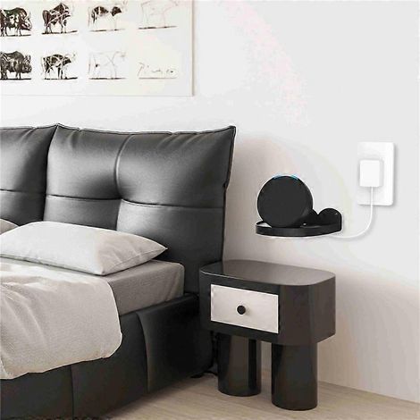 Support pour enceinte connectée noire -- (1/5)