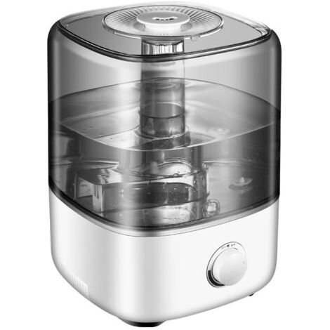 Umidificatore a riempimento dall'alto da 5 litri, 28 dB – Ultrasuoni, silenzioso, con diffusore a 360°, ideale per neonati e piante. (1/5)
