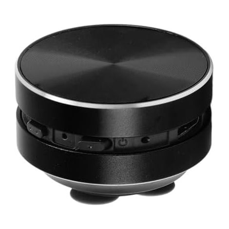 Enceinte à Conduction Osseuse Bluetooth – Stéréo, Ventouse, Radio FM, Portable (Noir) (1/5)