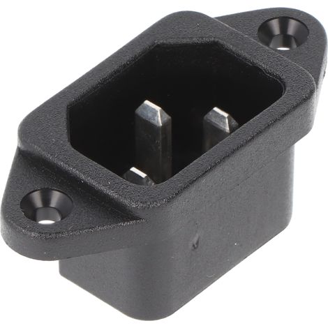GOOBAY Kaltgeräte-Einbaustecker 12955, 250 V, 10 A (1/5)