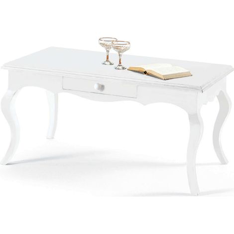 DOUGLAS - tavolino in legno massello cm 100 X 50 X 45