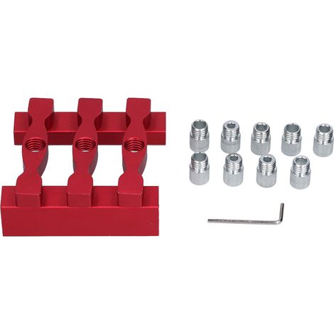 Ensemble de 11 outils de tenonnage et de perçage auto-centrants pour le travail du bois (1/5)
